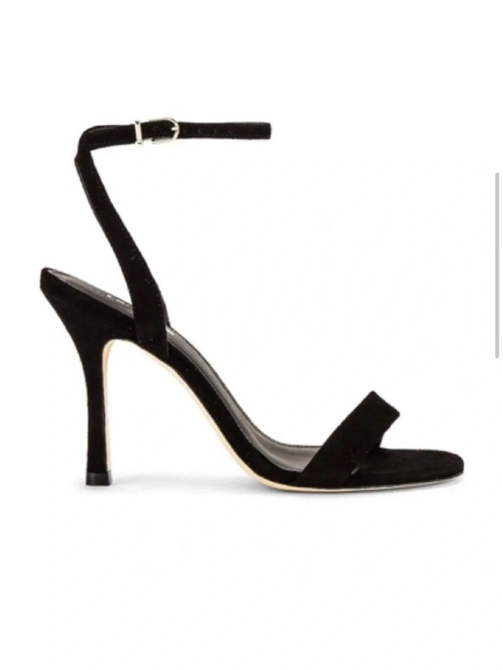 Larroude ‘The Nyx Heel’ in Black Suede Size 9